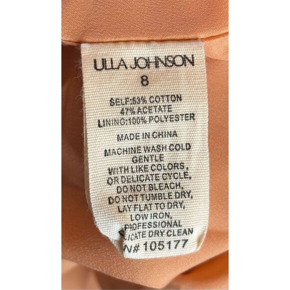 Ulla Johnson Lelita Dress in Copper New With Tags Size 8 - Picture 10 of 10